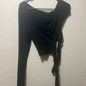 One shoulder crop top